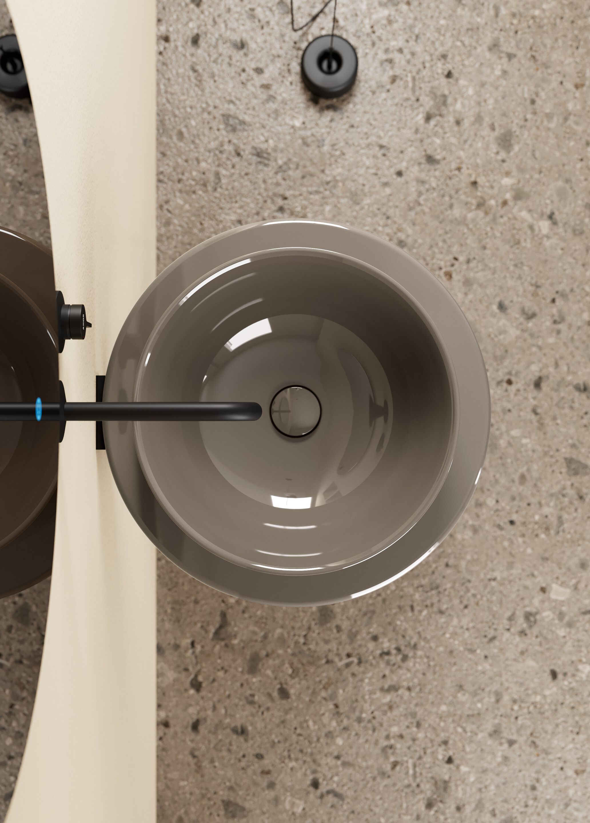 Металлическая консоль для умывальника Scarabeo Ceramiche GUSTAV ARCH-00054220 - Вид №2