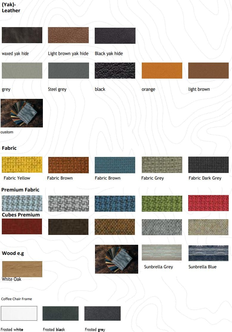 Кожаное кресло яка KVN Design Furniture NOMAD LANGCHAN CUBE ARCH-00060227 - Вид №4