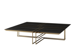 Прямоугольный деревянный журнальный столик