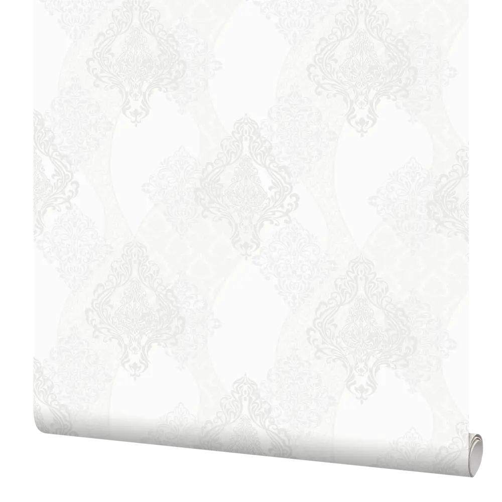 Обои флизелиновые Inspire Grace белоснежные 1.06 м White 0 STLM-2056695