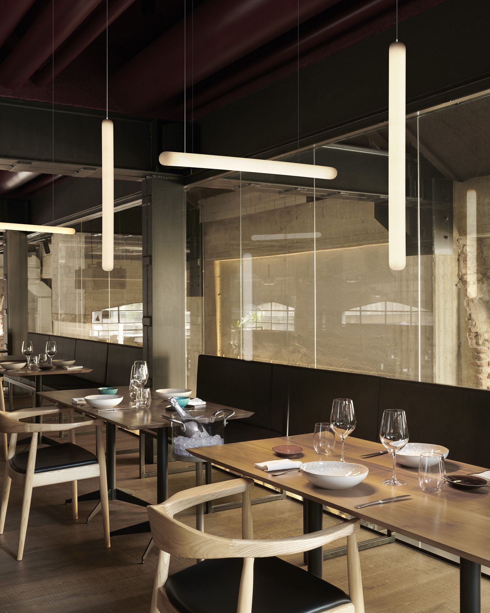 Светодиодный подвесной светильник из полиэтилена SLIDE Стилет ARCH-00036414 - Вид №9