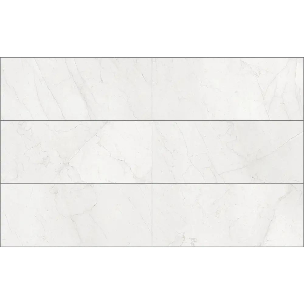 Gracia Ceramica Time 01 - Белая мраморная плитка 25x60 см для элегантных интерьеров 89416682 STLM-1578067 - Вид №2