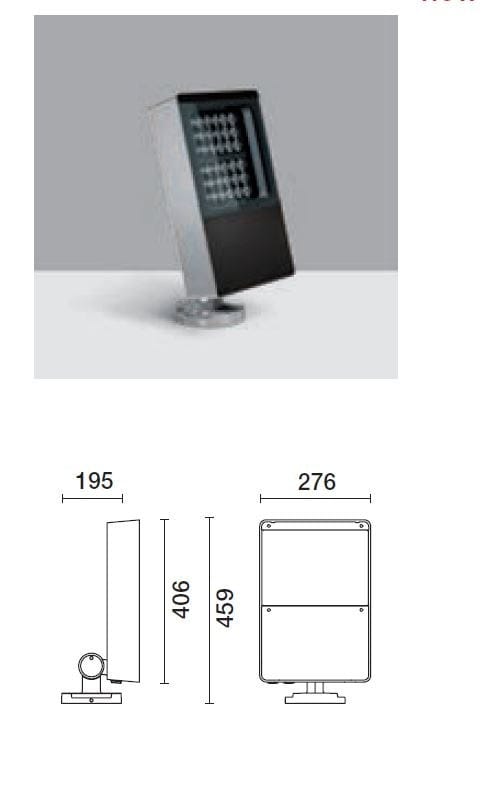 Настенный литой алюминиевый светодиодный уличный фонарь iGuzzini Platea Pro ARCH-00064787 - Вид №8