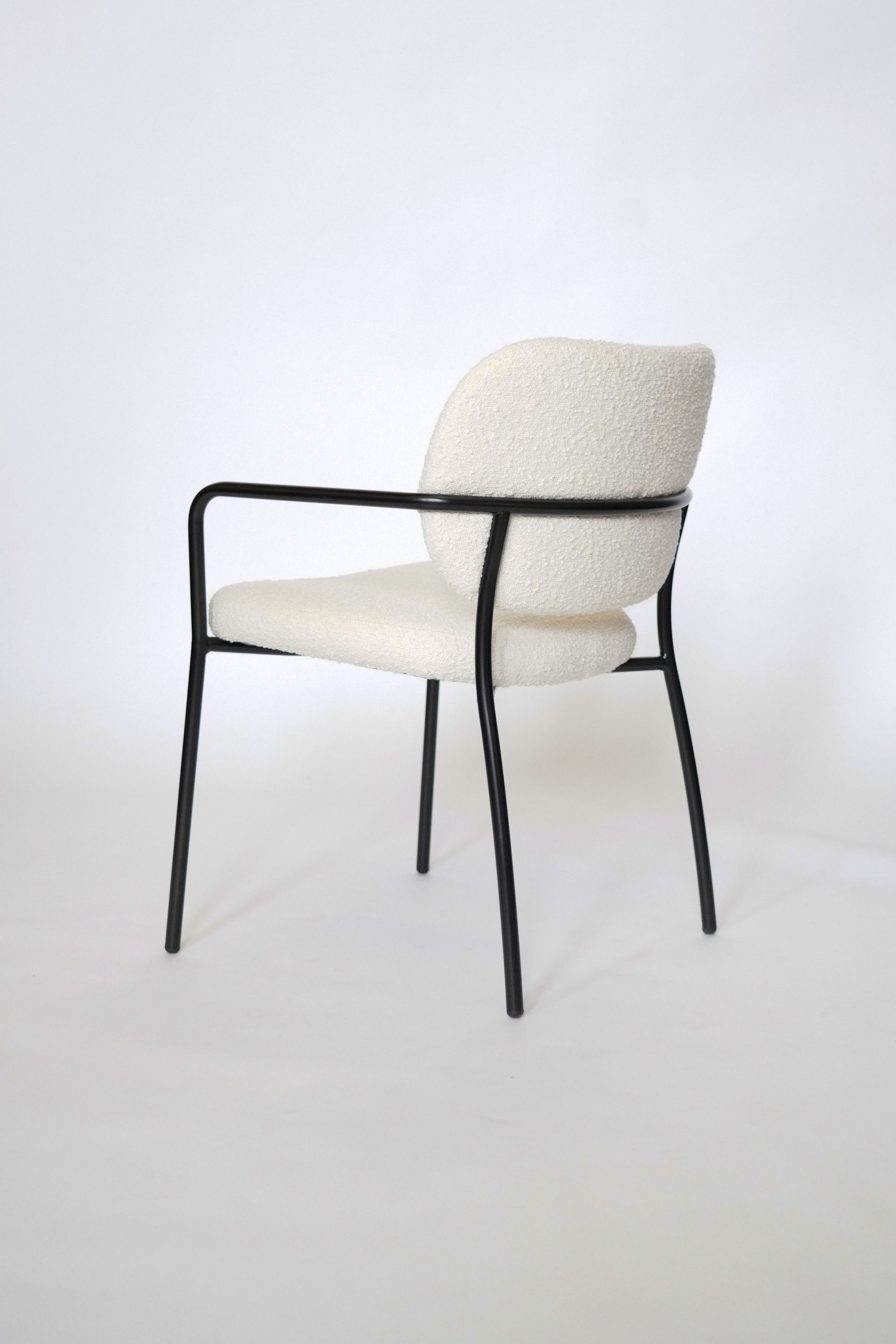 Мягкий тканевый стул с подлокотниками Tonon Eli ARCH-00083376 - Вид №3