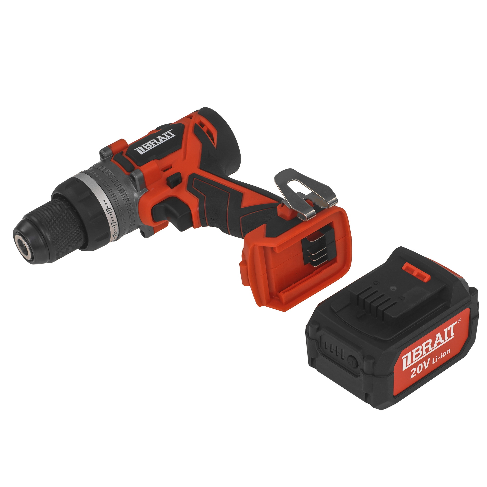 Дрель-шуруповерт BRAIT BCDI20-4PUMBL-1 PRO 9230663 STDN-0136508 - Вид №5