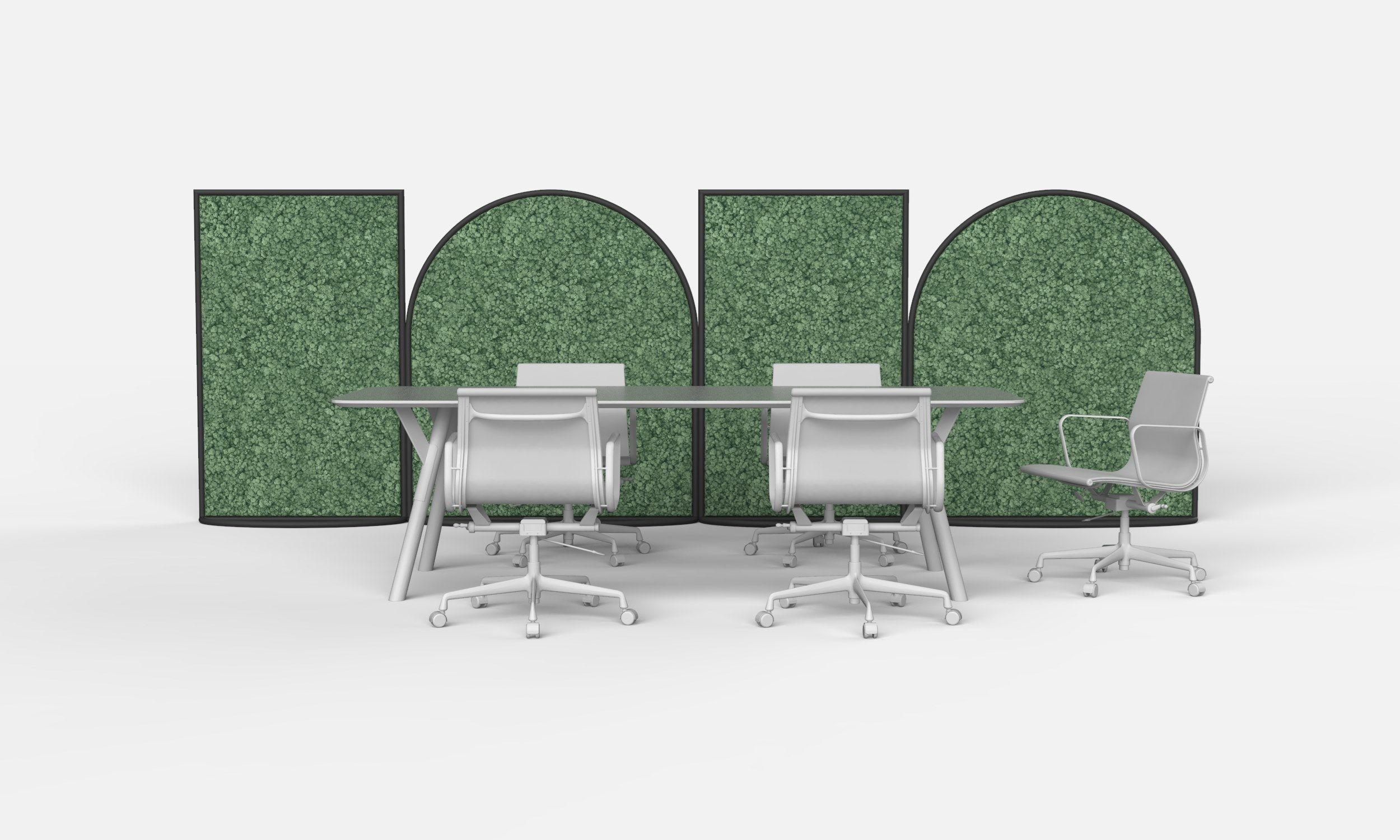 Звукопоглощающая офисная перегородка GREENMOOD G-Line ARCH-00090467 - Вид №24