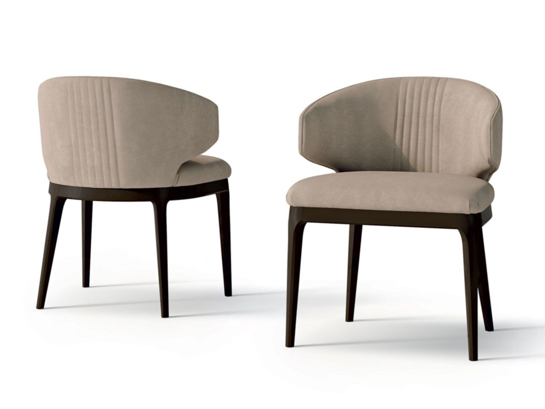 Мягкий стул из нубука Carpanese Home Contemporary ARCH-00033651 - Вид №1