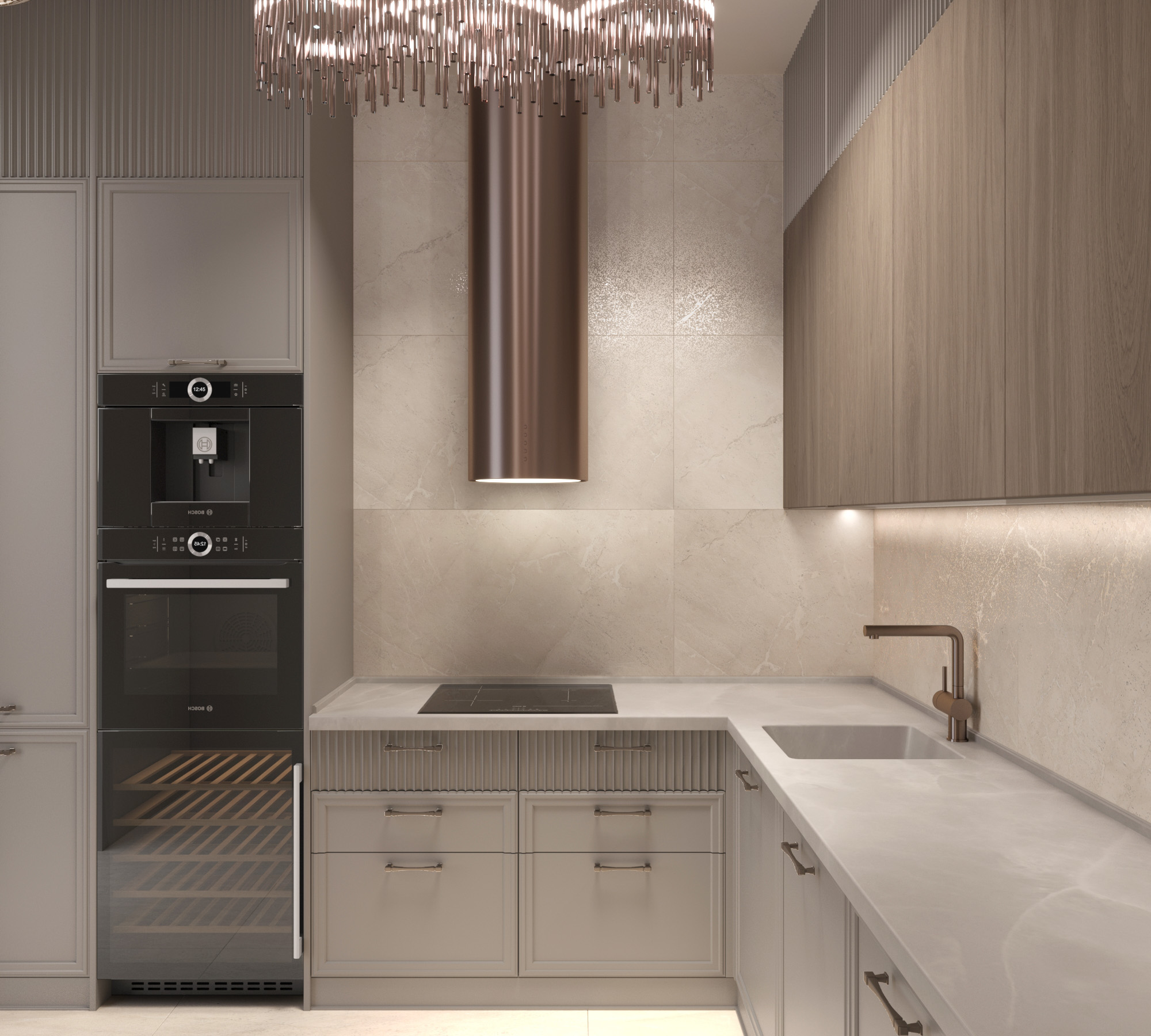 Керамогранит ANTHOR CREMA 60х120 Creanza SI1001-A 
