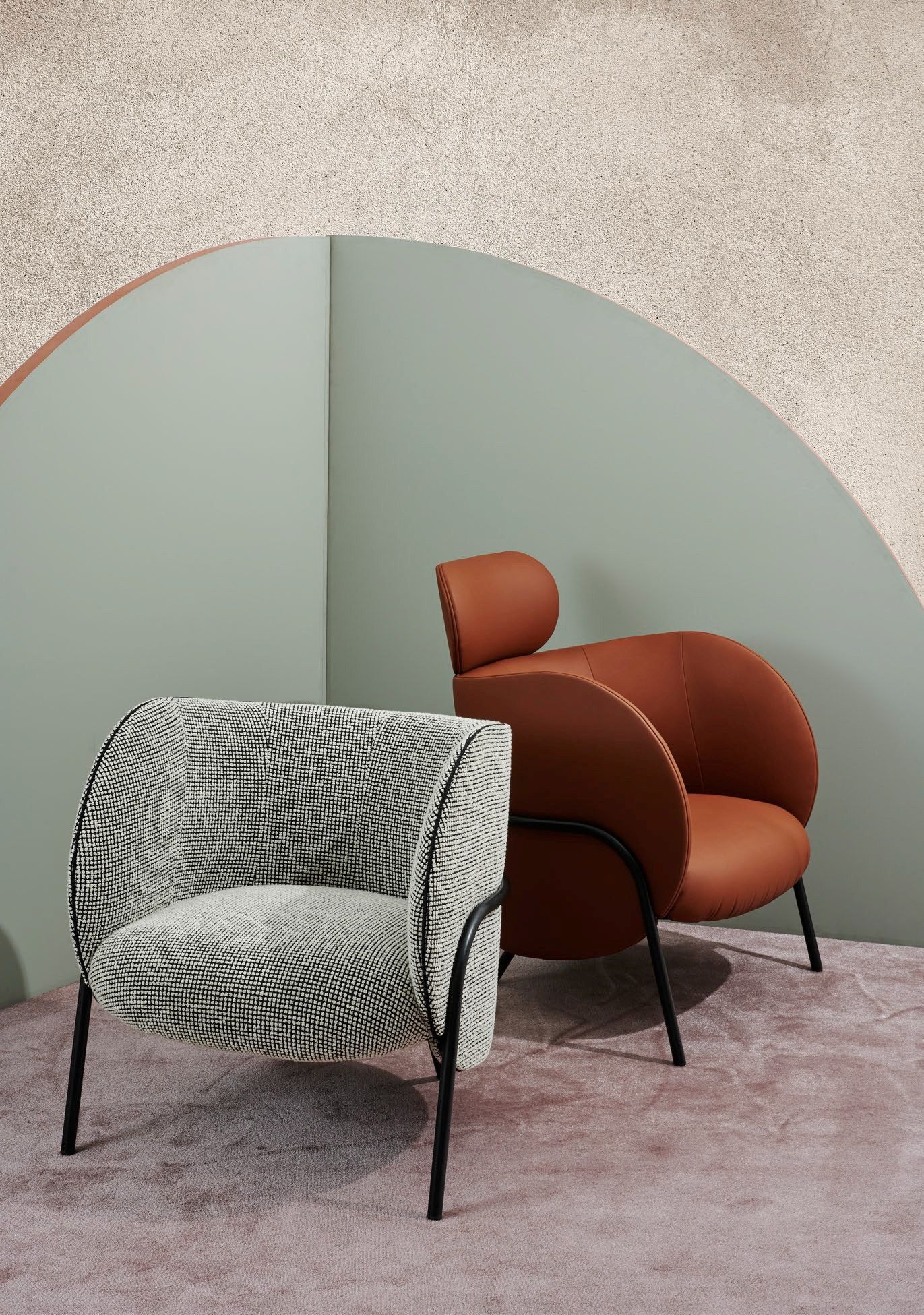 Кресло с подголовником и подлокотниками SP01 Royce ARCH-00092154 - Вид №3