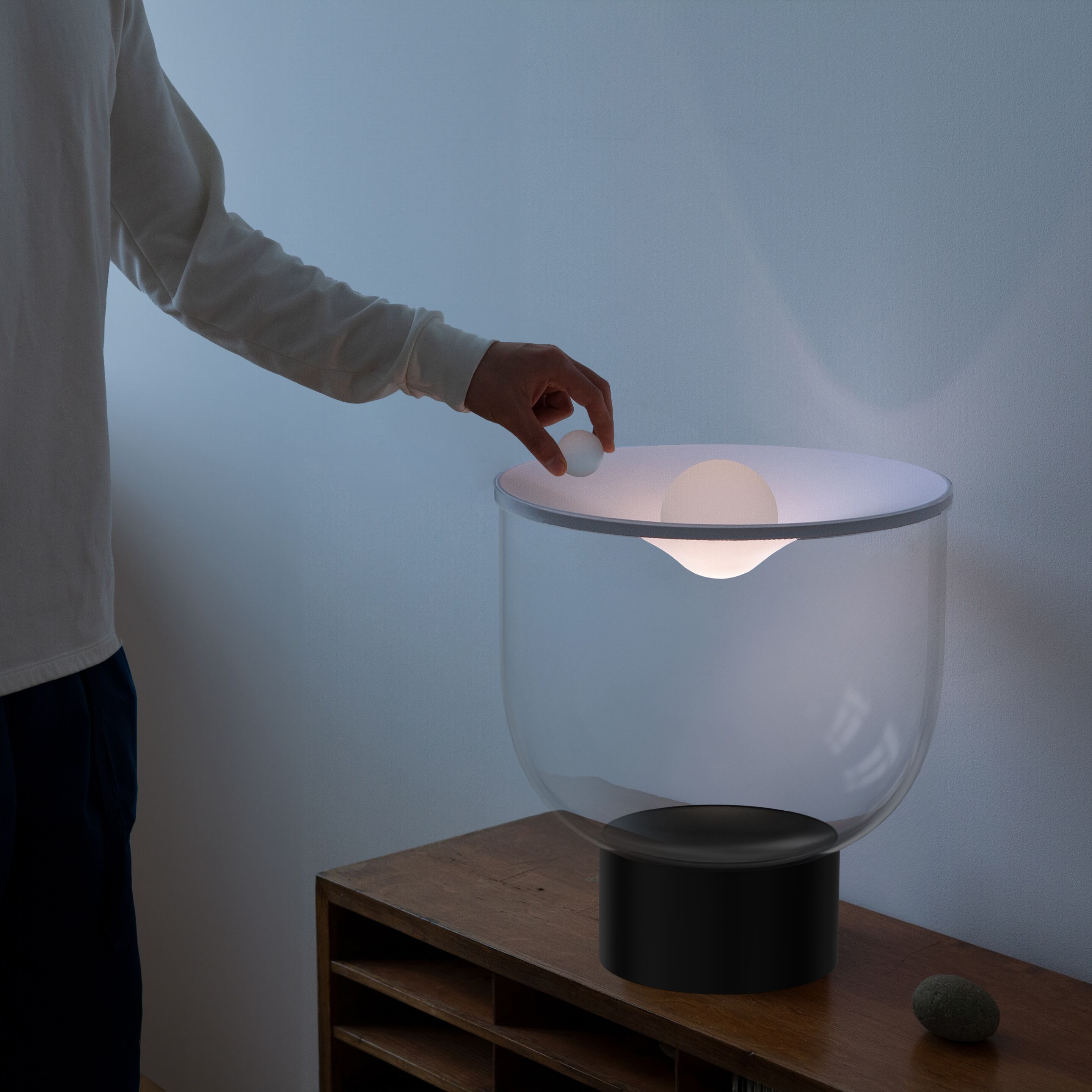 Светодиодная настольная лампа с регулируемой яркостью Martinelli Luce GRAMMOLUCE ARCH-00131117 - Вид №1