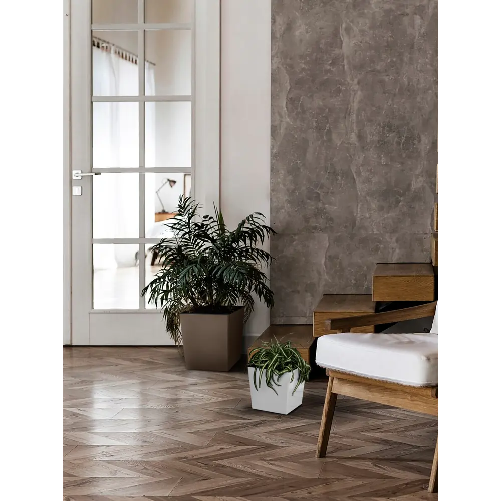 INGREEN Cube — стильный цветочный горшок с дренажной системой 89393219 STLM-1417544 - Вид №7