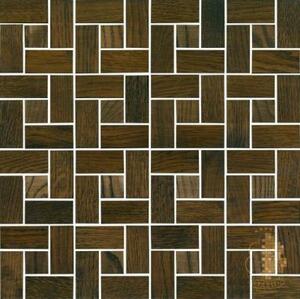 Мозаика и 3D панели из дерева Tarsi Городок 2d414 Дуб Селект (Гладкая) 333х333 мм.