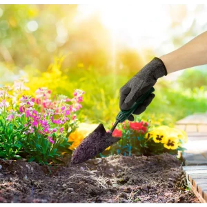 Перчатки садовые Geolia для сбора урожая  размер M цвет серый