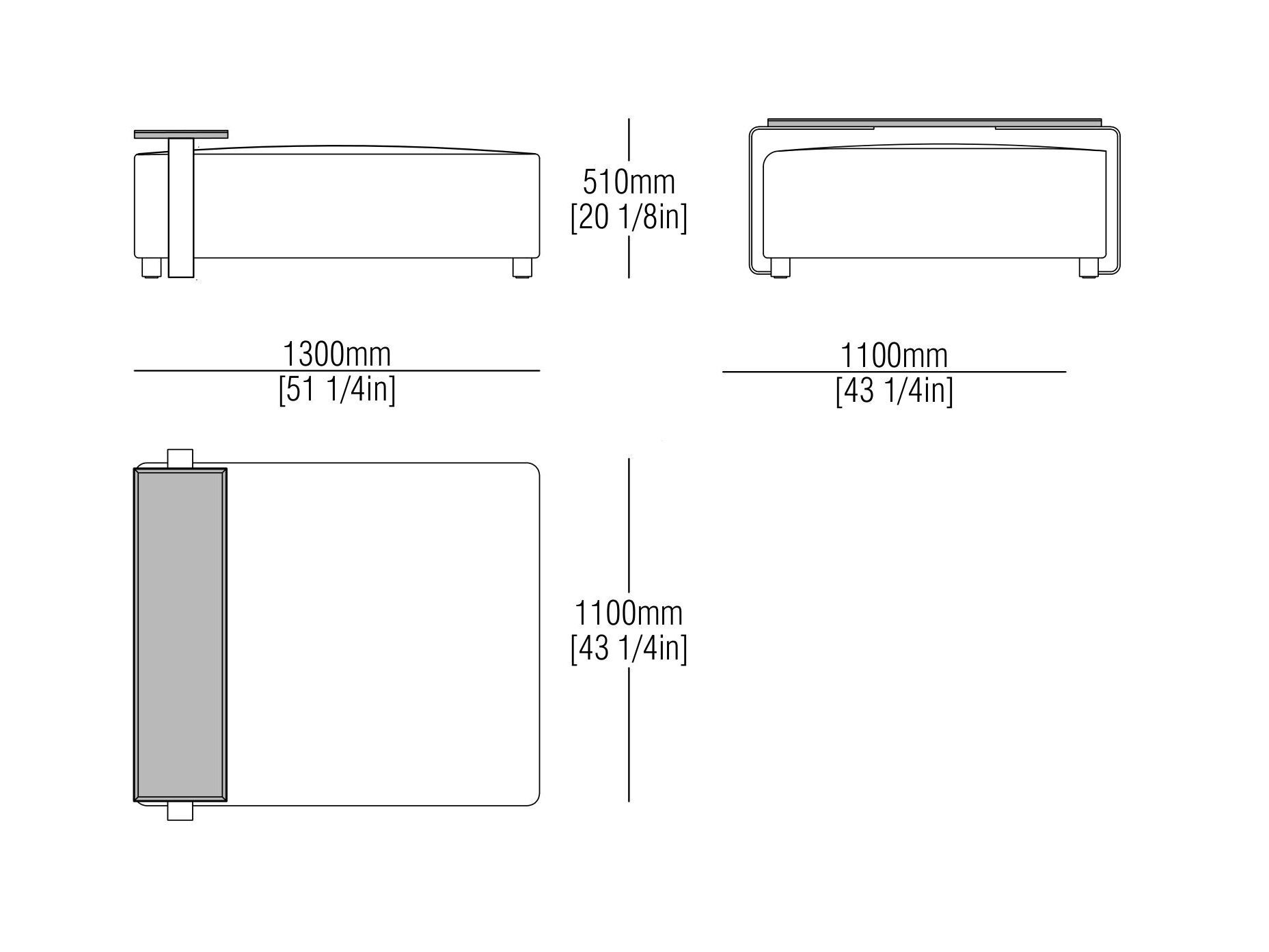 Модульный тканевый диван MisuraEmme CANNES ARCH-00010941 - Вид №12