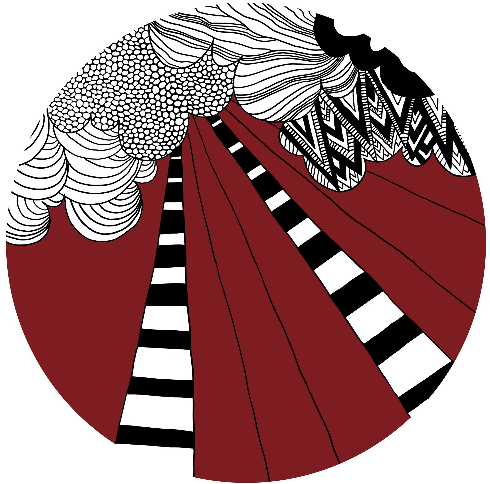 Круглый шерстяной ковер Un Tapis à Paris Permanent ARCH-00108509 - Вид №3