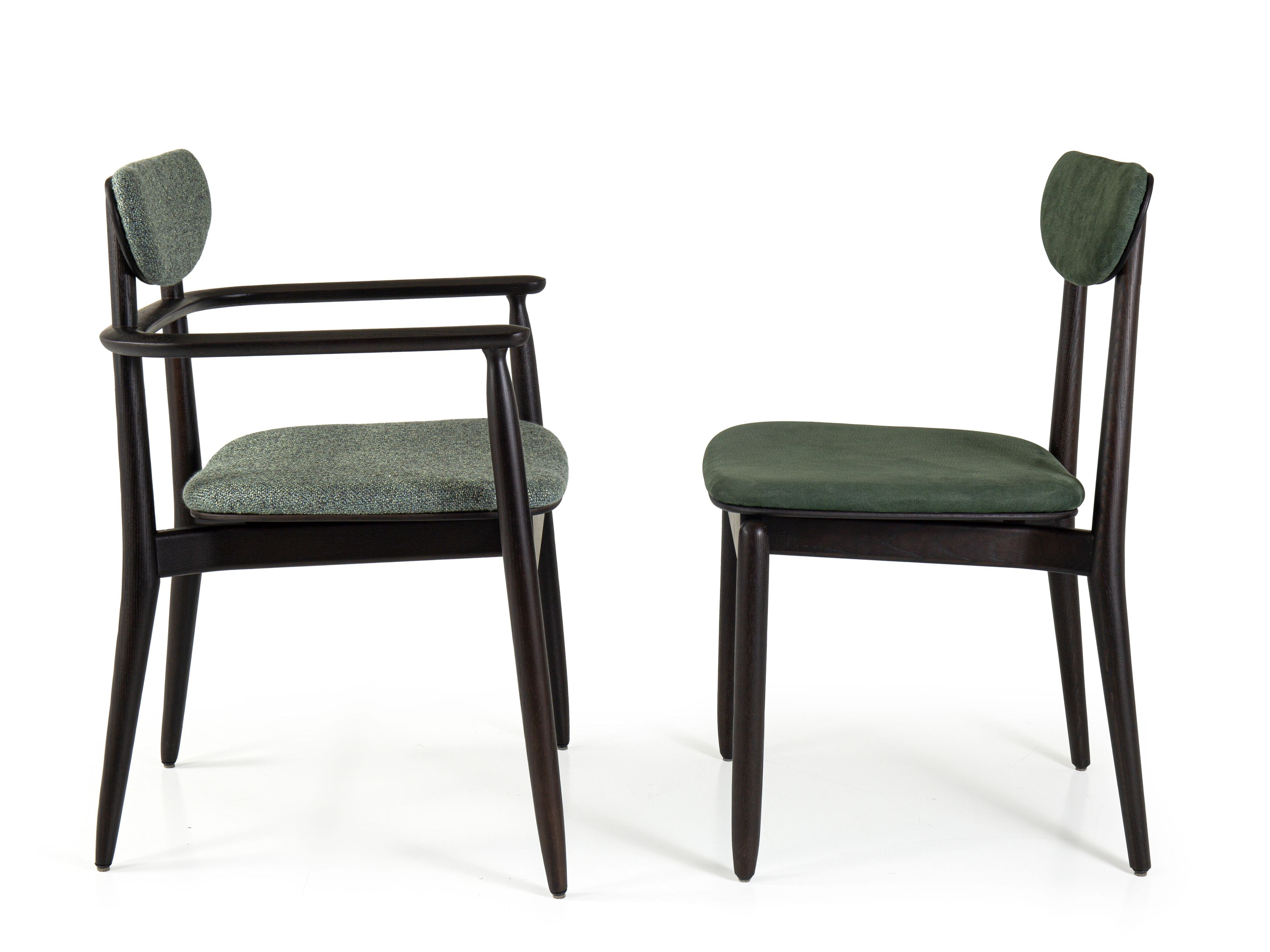 Дубовый стул с мягким сиденьем Borzalino Королева ARCH-00075886 - Вид №21