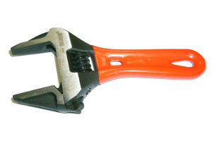 16378457 Разводной ключ с тонкими губками 140мм Короткий RED 0-34mm 23526 SKRAB