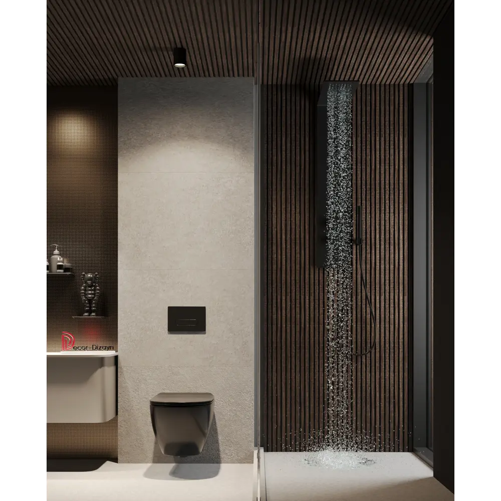 Панель стеновая Decor-Dizayn 904-67SH 10x150x3000 мм темно-коричневый STLM-2191001 - Вид №4