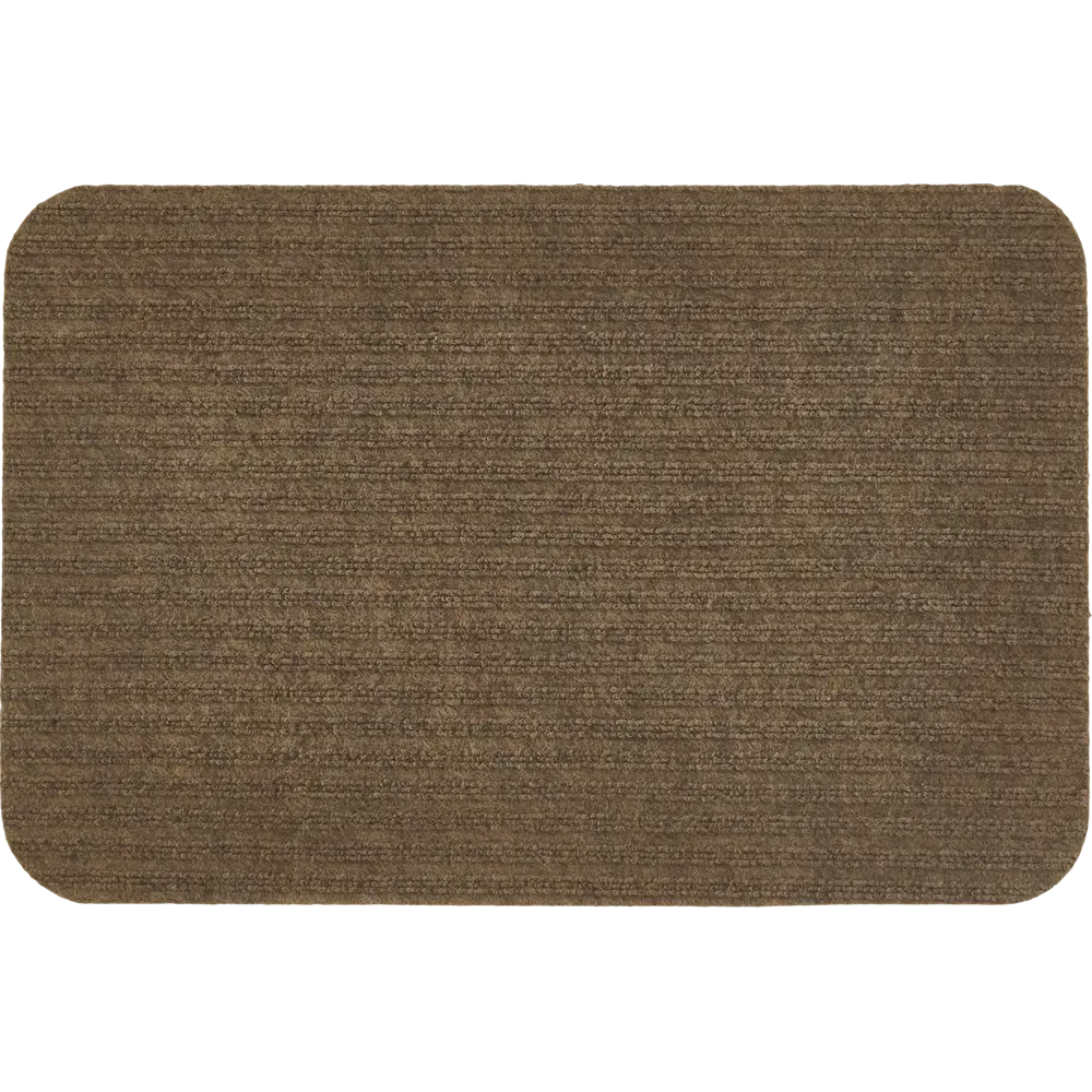 Коврик декоративный полипропилен Модерн Сфинкс 40x60 см цвет коричневый CTIM STLM-2158769 - Вид №1