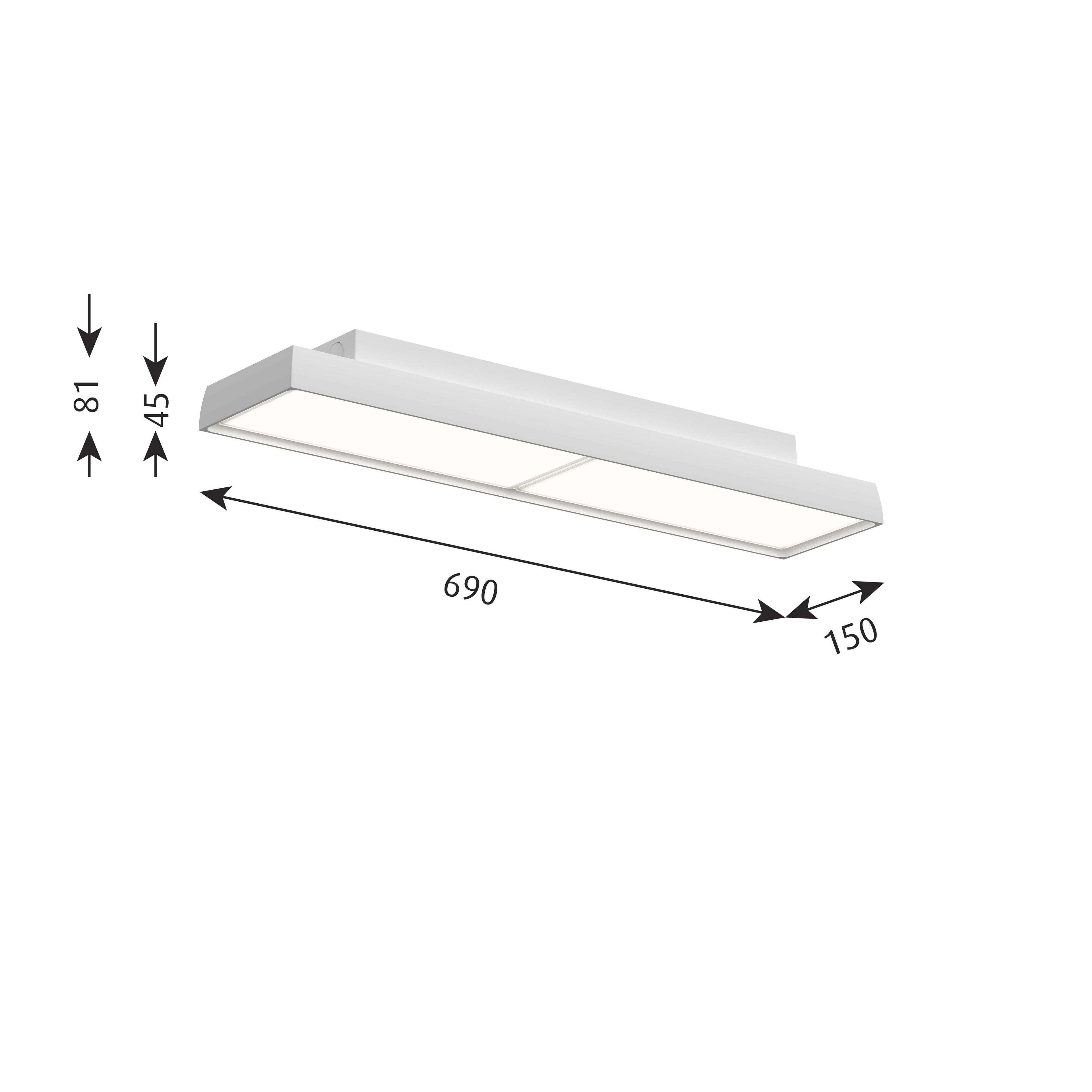 Литой алюминиевый настенный светильник / потолочный светильник Louis Poulsen LP Slim Box ARCH-00105881 - Вид №3