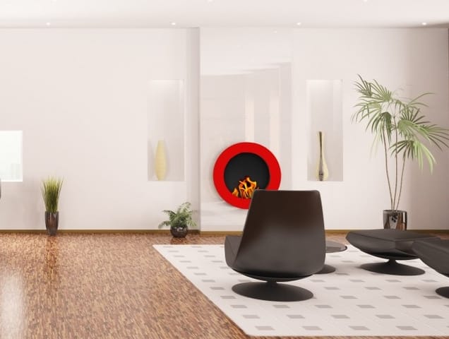 Биоэтанол настенный стальной камин ACQUAFUOCO OBLÒ ARCH-00096267