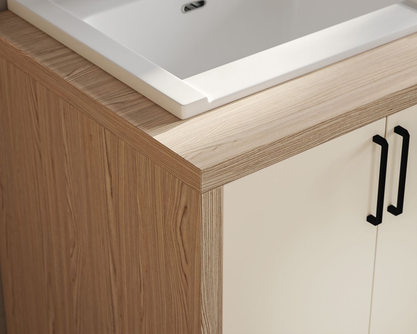 Шкаф для стиральной машины с распашными дверцами BMT Kosmo ARCH-00039210 - Вид №1