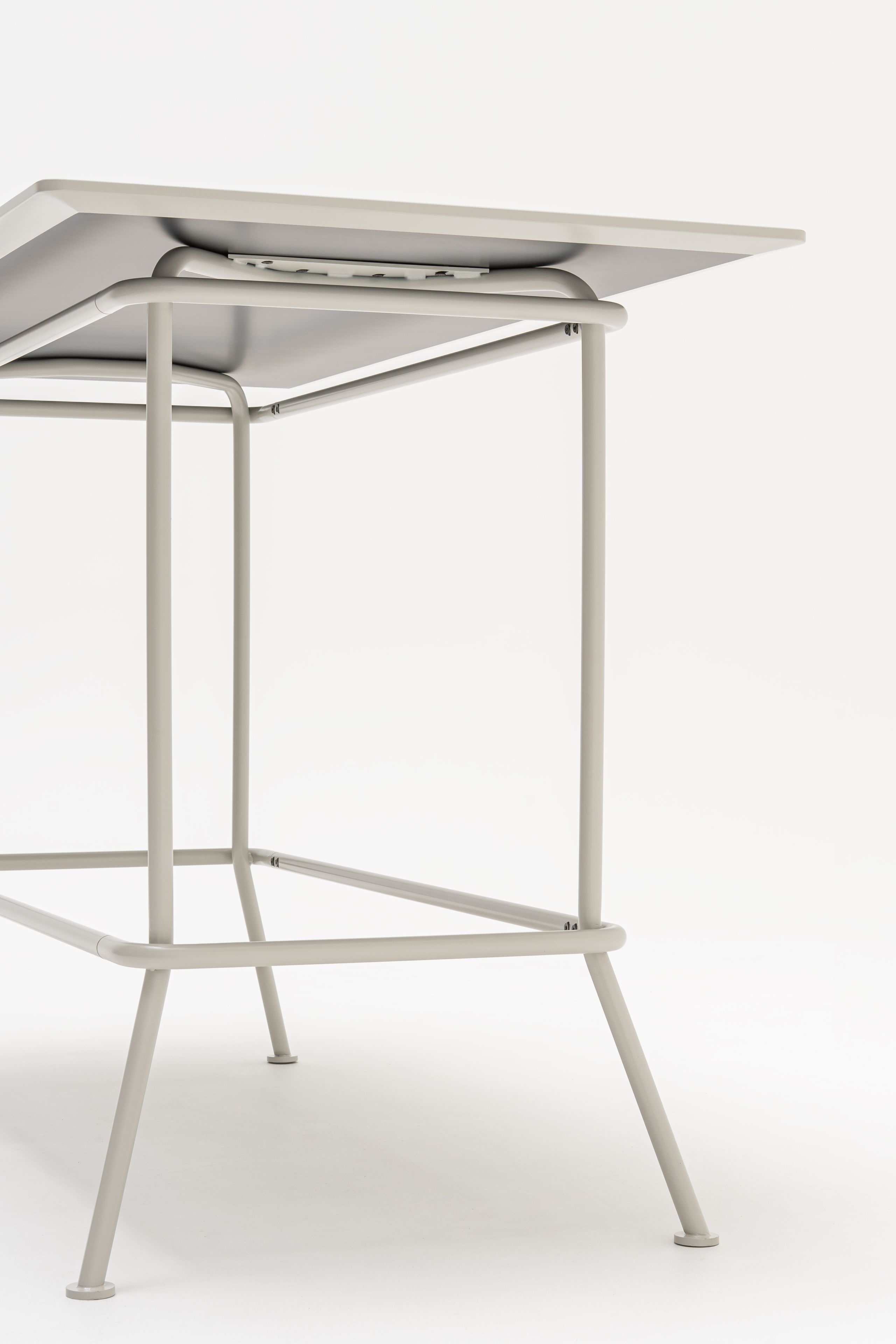 Высокий прямоугольный металлический стол MDD новая школа ARCH-00046855 - Вид №20