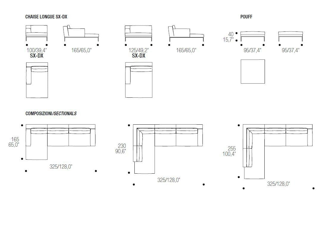 Модульный диван ERBA ITALIA EDIZIONE ARCH-00070725 - Вид №8