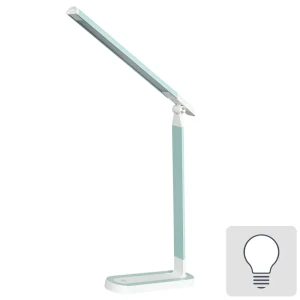 Рабочая лампа настольная светодиодная KD-845, цвет белый/мятный