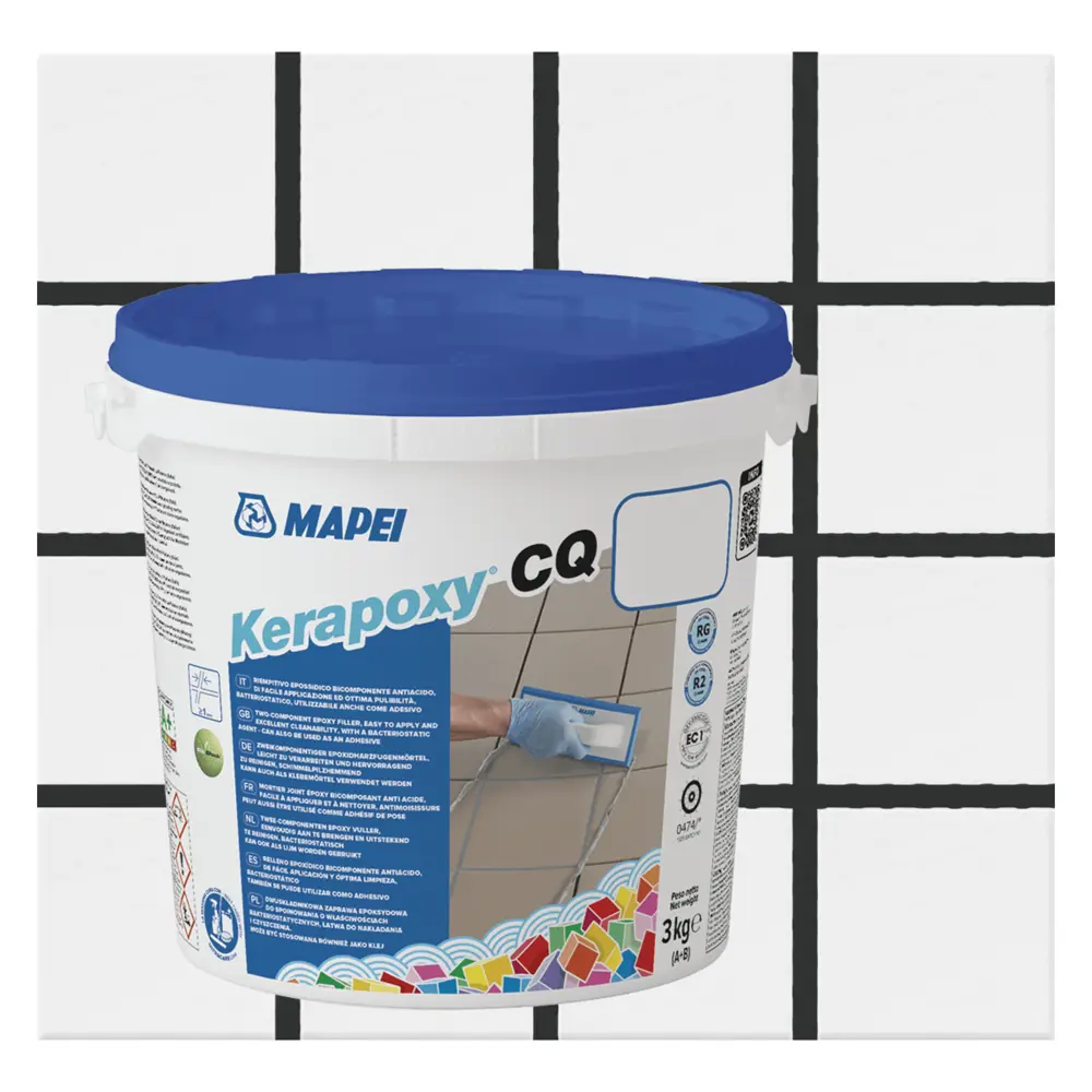 Эпоксидная затирка Mapei Kerapoxy CQ 120 Черный 3 кг