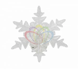 Фигура светодиодная на присоске Снежинка Морозко, RGB SUPERNW СВЕТОВЫЕ ФИГУРЫ 217548 -