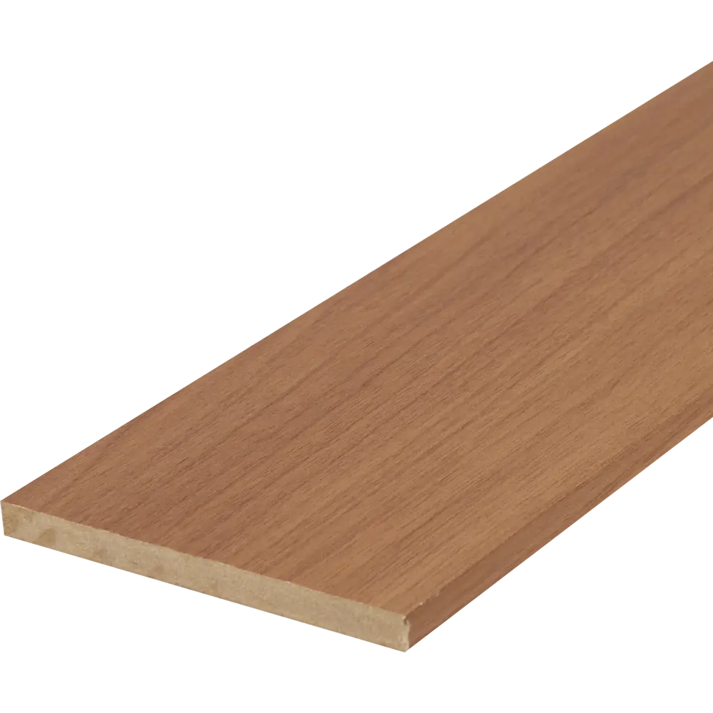 Добор Белеза 2070x120x8 мм финиш-бумага ламинация цвет миланский орех VERDA STLM-2195914