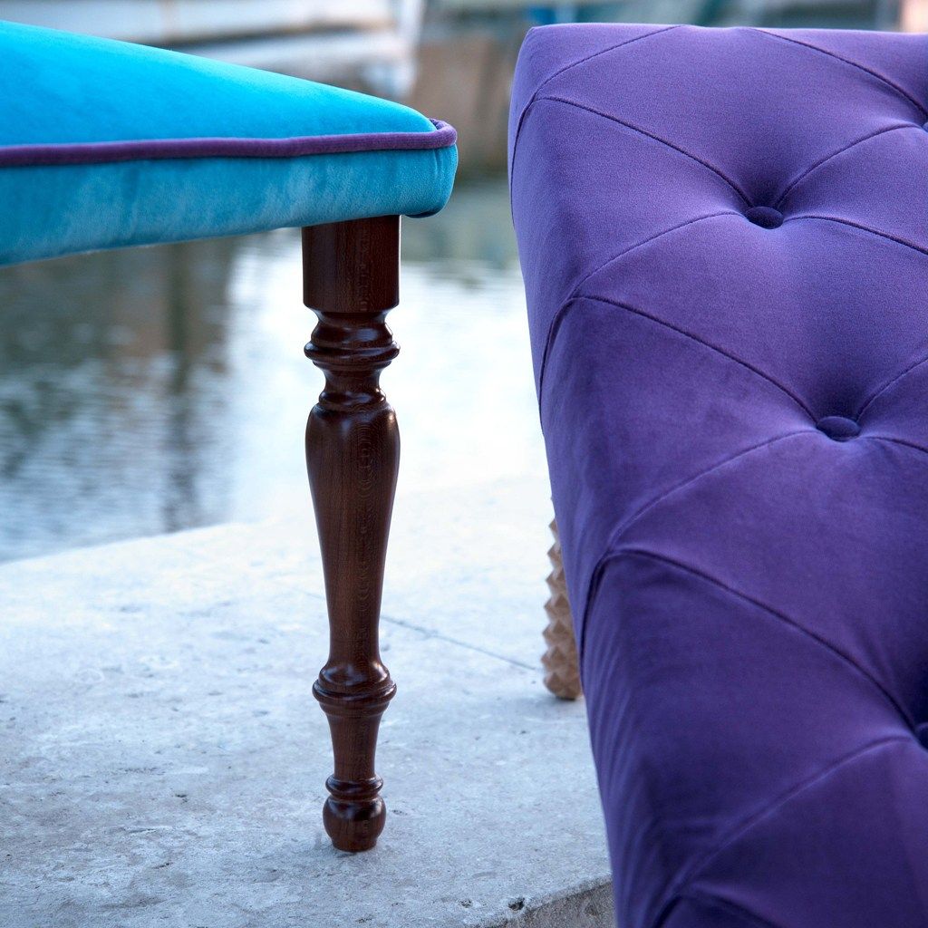 Скамья из ткани без спинки Domingo Salotti Venus-Atlantic ARCH-00133685 - Вид №2