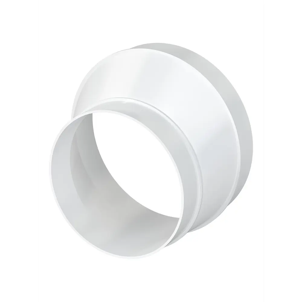 Переходник вентиляционный для круглых воздуховодов Fonet D100 мм D125 мм пластик STLM-2133045