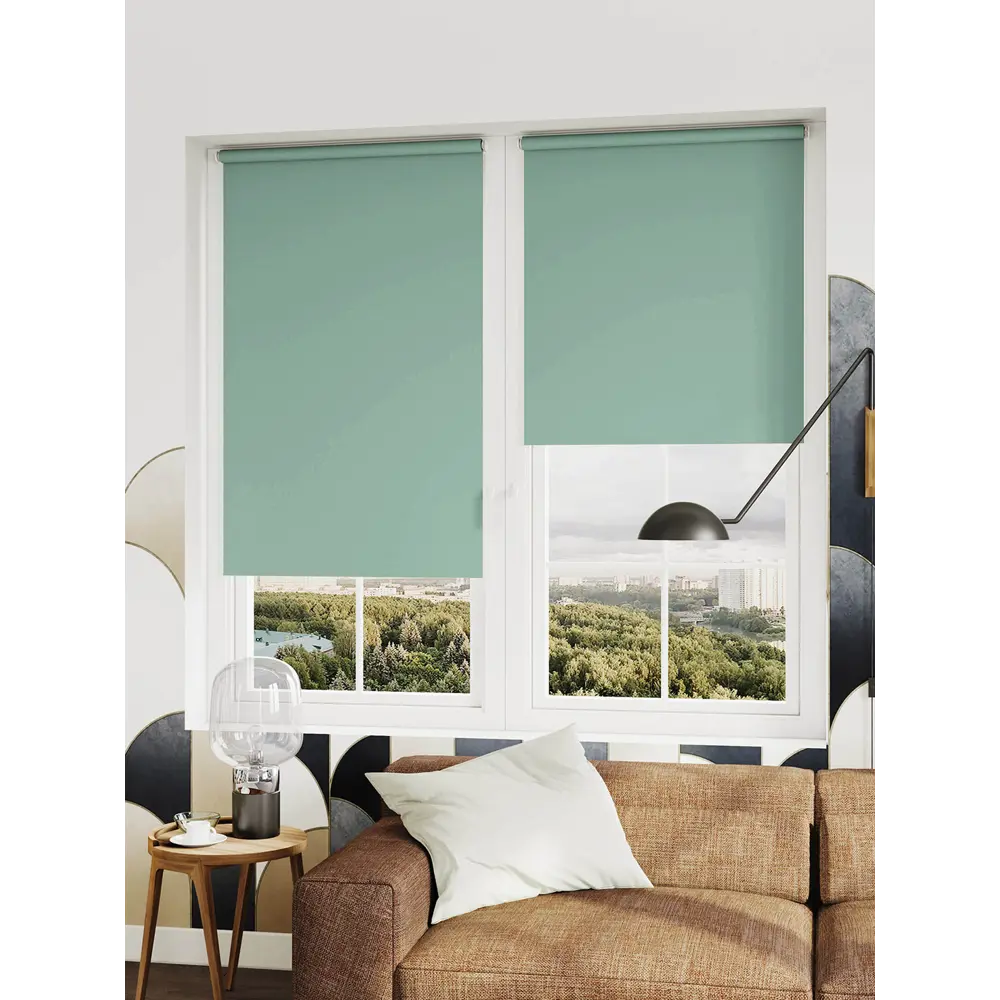 Штора рулонная Сансет 47x175 см шалфей DOMLEGRAND STLM-2089915 - Вид №5