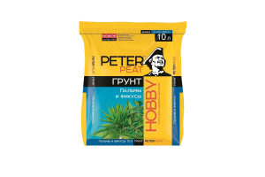 16751569 Грунт Hobby Для пальм и фикусов 10 л Х-09-10 Peter Peat