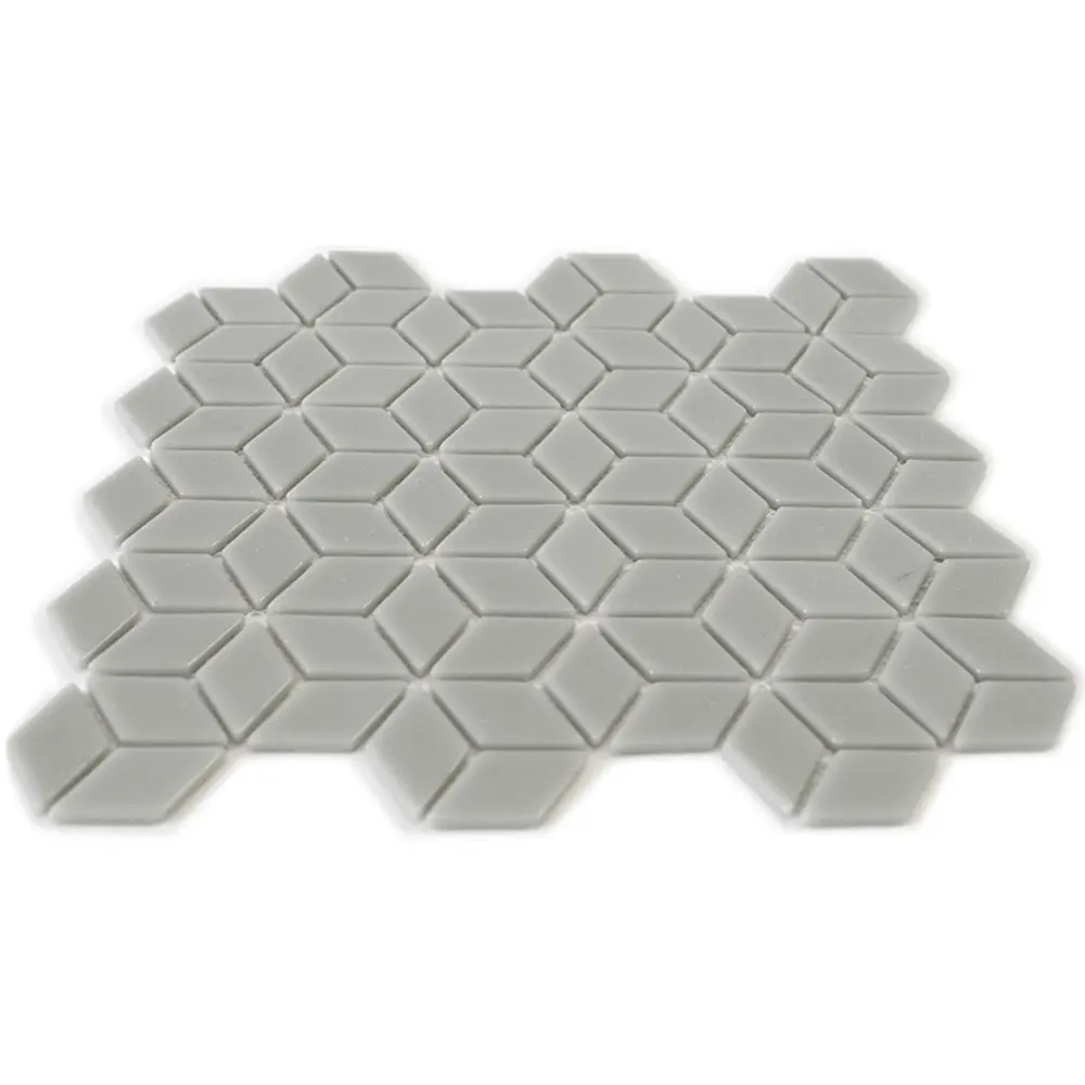 Мозаика стеклянная Natural STP-GR007-RMB 26x26 см цвет светло-серый Santreyd Steppa STLM-2167241 - Вид №5
