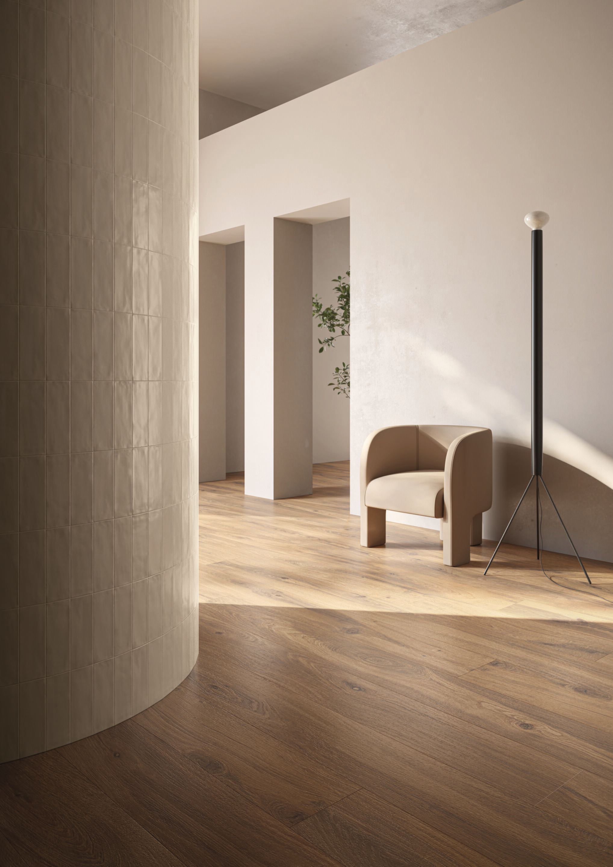 Пол / облицовка керамогранита под дерево Ergon I-Wood ARCH-00057049 - Вид №2