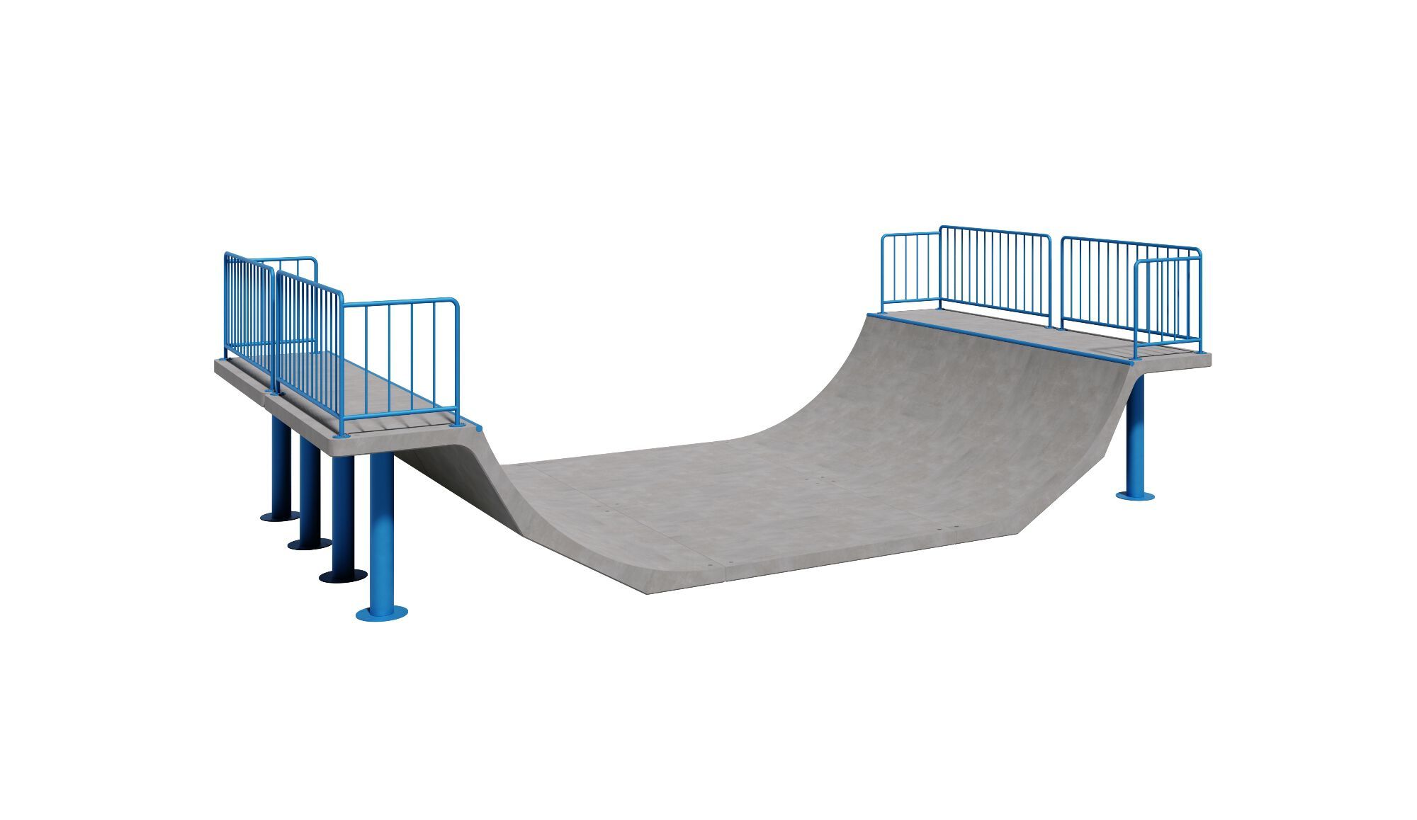 Бетонная спортивная рампа amop Suba Ramps ARCH-00035844 - Вид №6