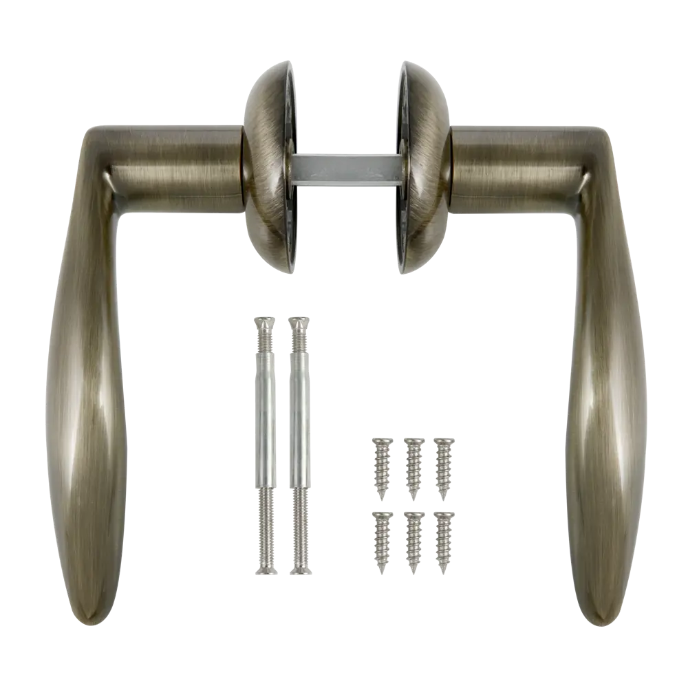 Дверная ручка EDSON EDS-13-Z01 бронза с автовозвратом 82677957 STLM-0033865 - Вид №1