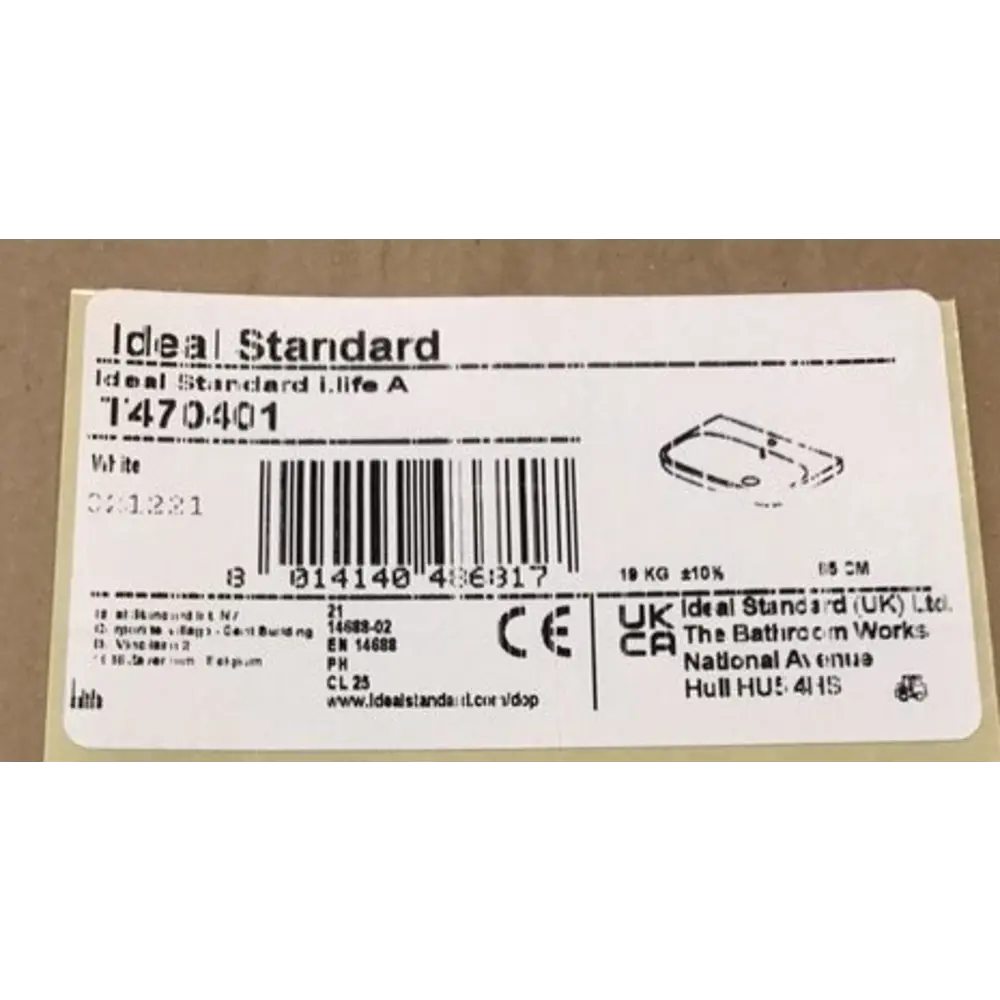 Умывальник подвесной Ideal Standard i life 65 см STLM-2062718 - Вид №4