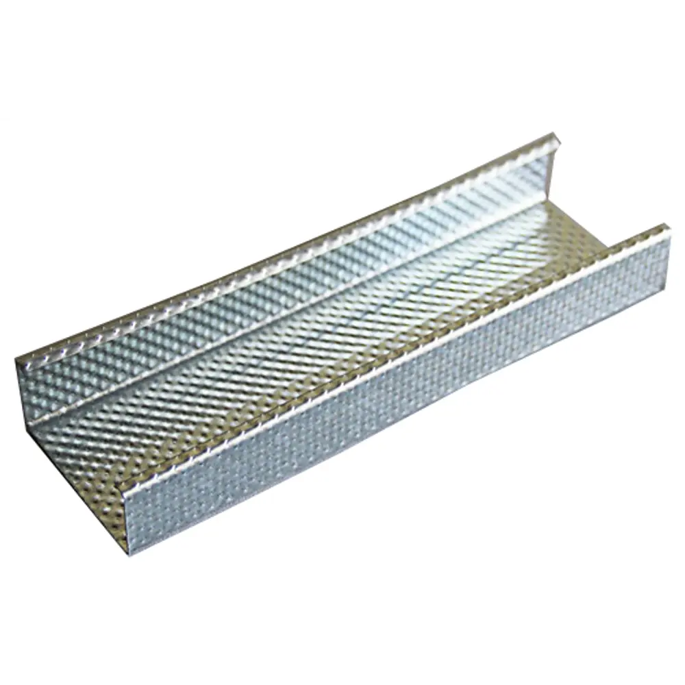 Профиль потолочный (ПП) Албес Strong рифленый 0.45 мм 60х27х3000 мм Santreyd STLM-2199181