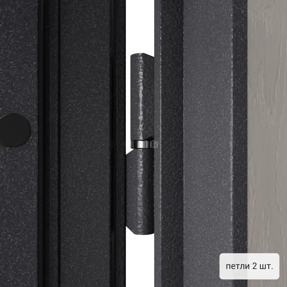 Дверь входная металлическая Берн 2 860 мм левая цвет белое дерево TOREX STLM-2084603 - Вид №5