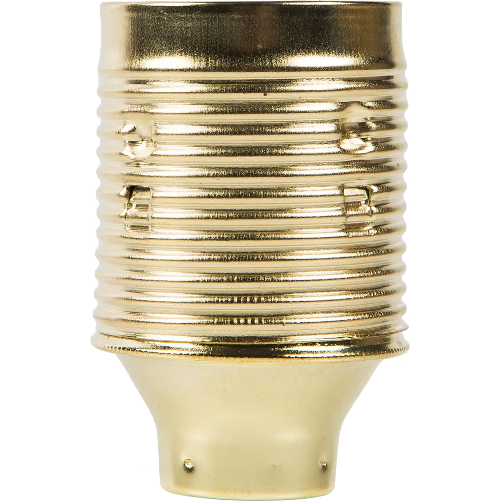 Патрон металлический E27 цвет золотой Santreyd STLM-2029535