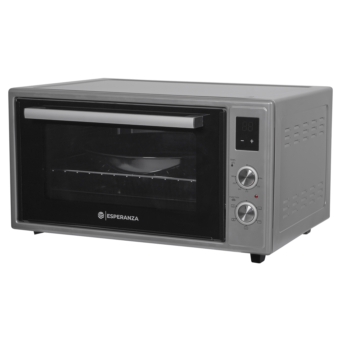 9160733 Мини-печь ESPERANZA TO-48CD G серый STDN-0075376 - Вид №5