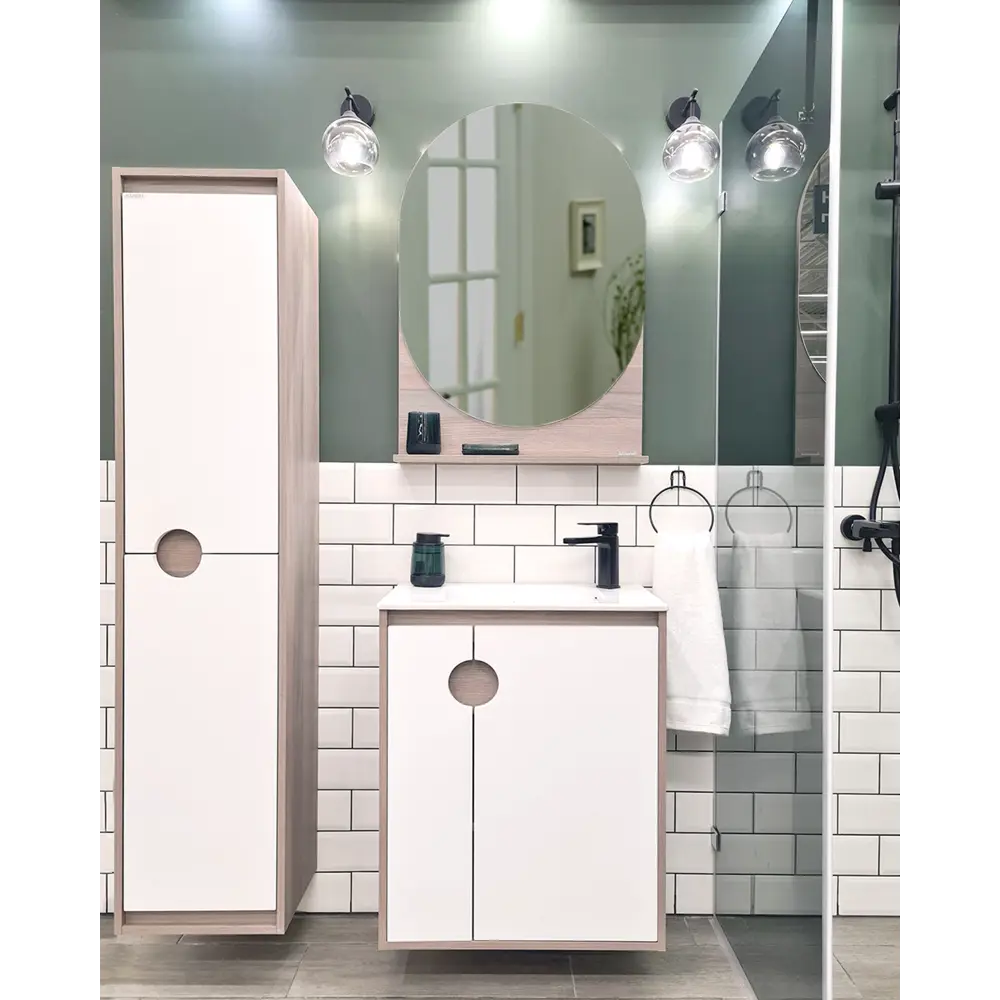 Плитка настенная «Metrotiles» 10х20 см 0.88 м2 цвет белый Golden Tile STLM-2181398 - Вид №12