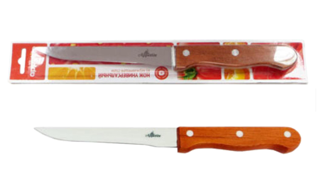 93764897 Кухонный нож Кантри FK216D-2 лезвие 15 см цвет коричневый STLM-0566988 APPETITE