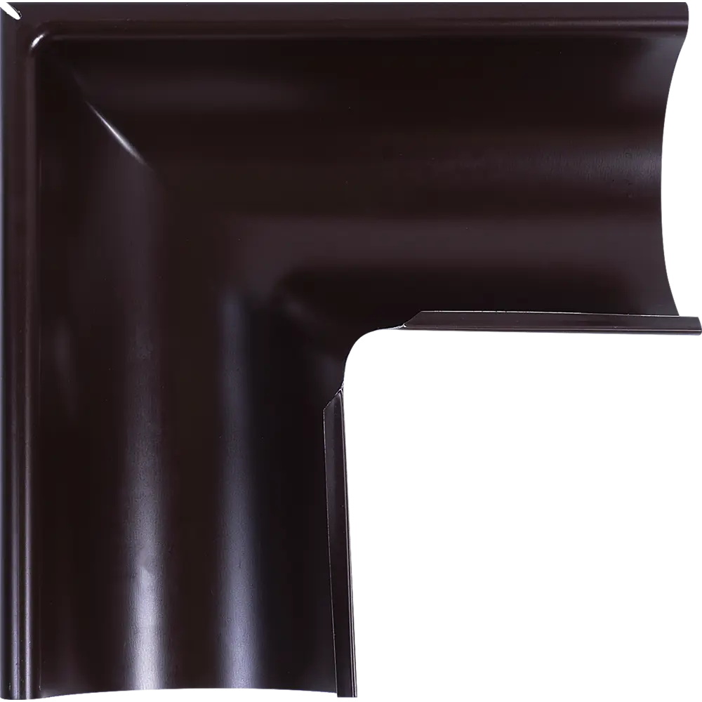 Угол желоба внутренний 90°D125 мм цвет коричневый ВЕГА STLM-2083949 - Вид №1