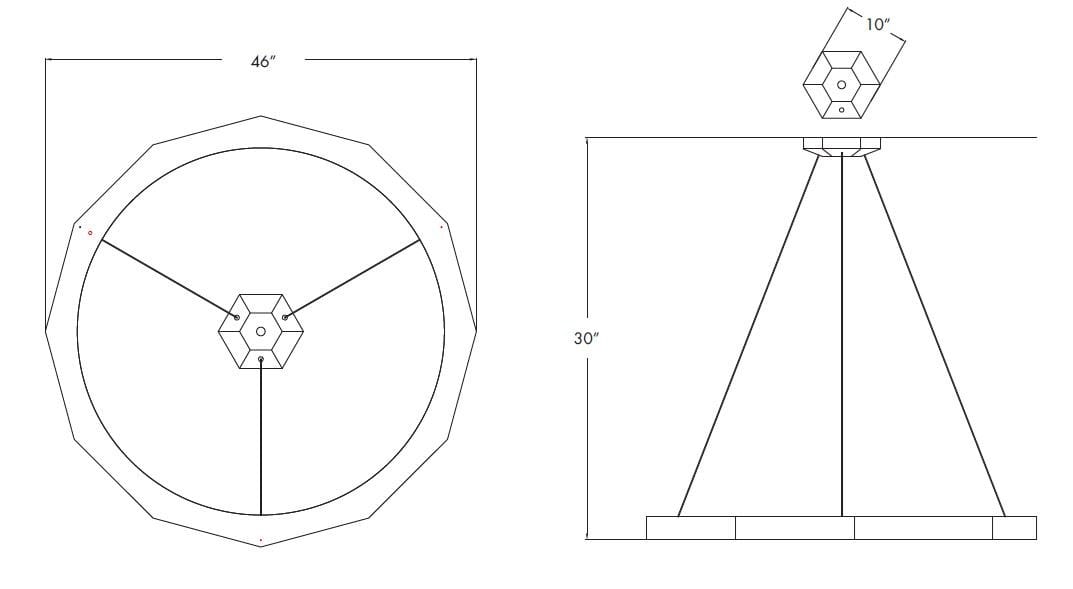 Подвесной светильник Matthew McCormick DODECA ARCH-00044527 - Вид №24