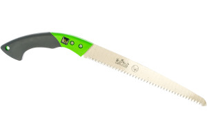 15737958 Садовая ножовка с ножнами, 300 мм, обрезиненная ручка 93221 тов-135692 Фарина